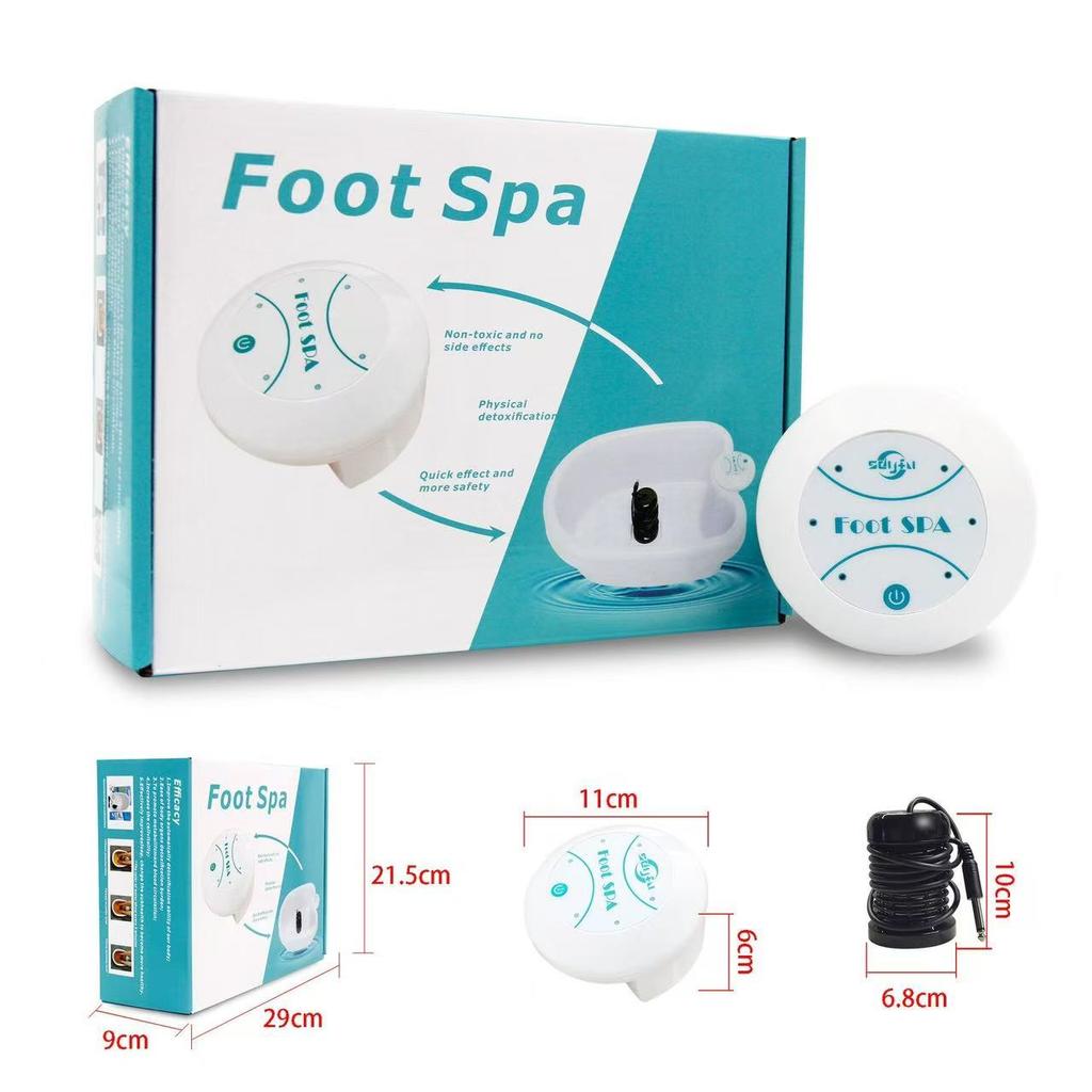 Tina de Baño para Pies Desintoxicación Iónica Personal para el Hogar Máquina Limpiadora Spa Relajante Refrescante Enchufe UK Máquina Desintoxicación de Pies Spa