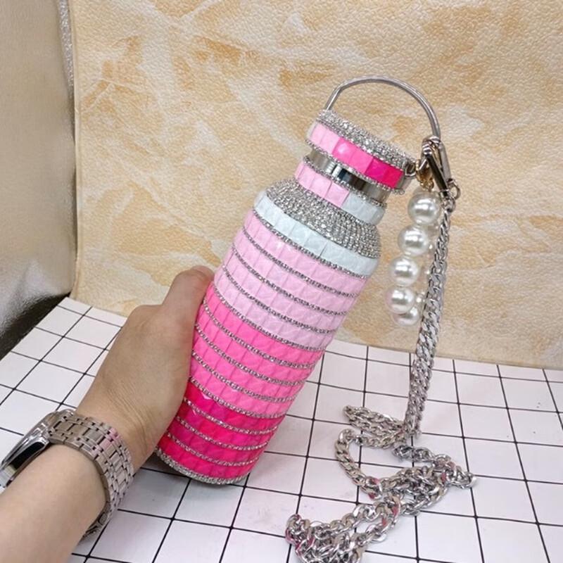 

Glam Rhinestone Gradient Insulated Stainless Steel Tumbler