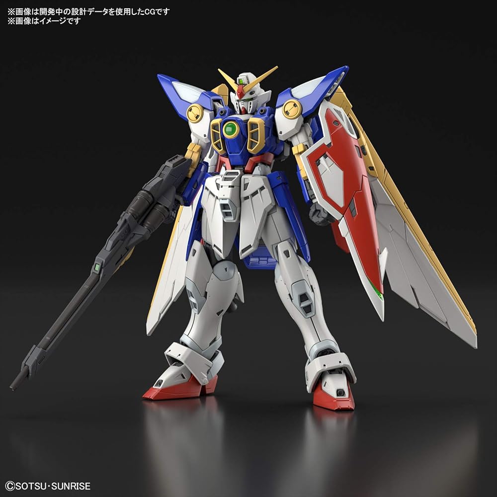 Bandai Spirits RG Gundam Wing 1/144 Scale Model Kit Pre-painted Assembly Required Plastic Model