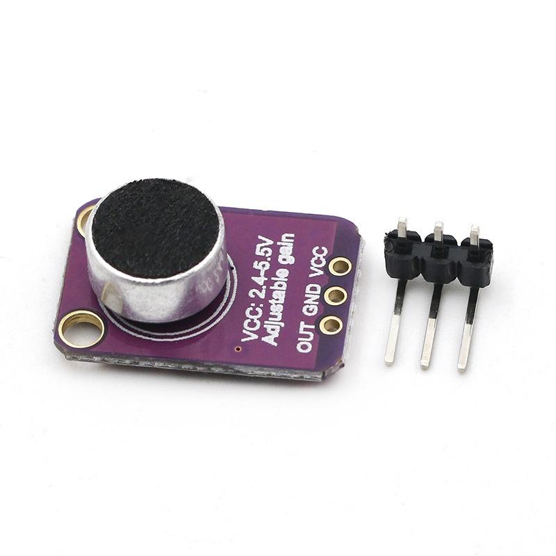 Gy-Max4466 Sound Sensor Module Microphone Preamplifier Adjustable Gain Audio Detector Board For Diy Projects