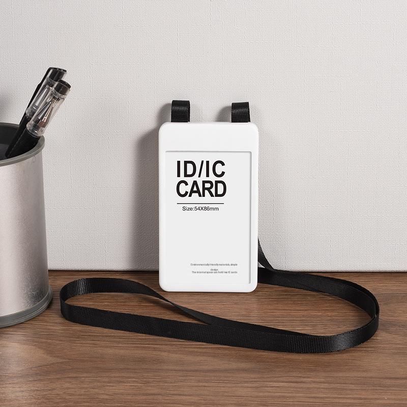 Retractable Lanyard Card Holder with Printable Logo for ID or Badge