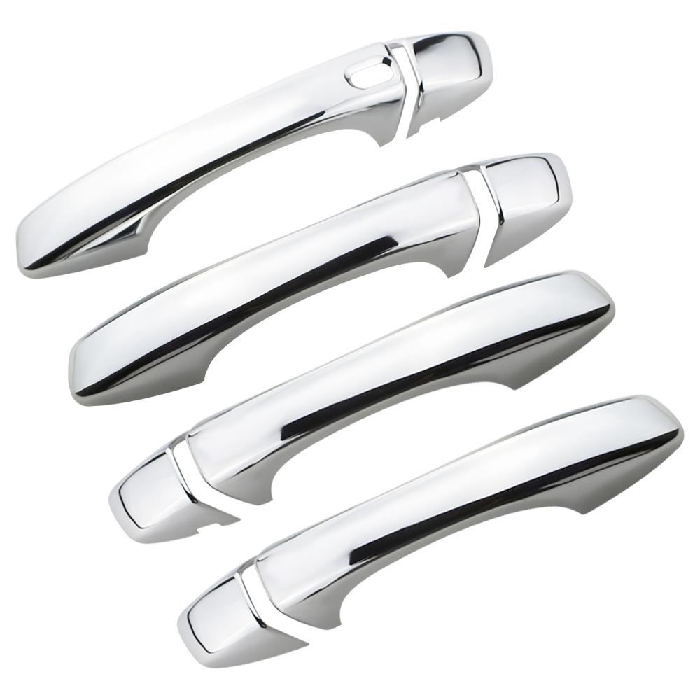 Car Exterior Door Handle Cover for Volkswagen VW T-roc Troc 2018 - 2025 Decoration Sticker 8Pcs Trim Styling Accessories