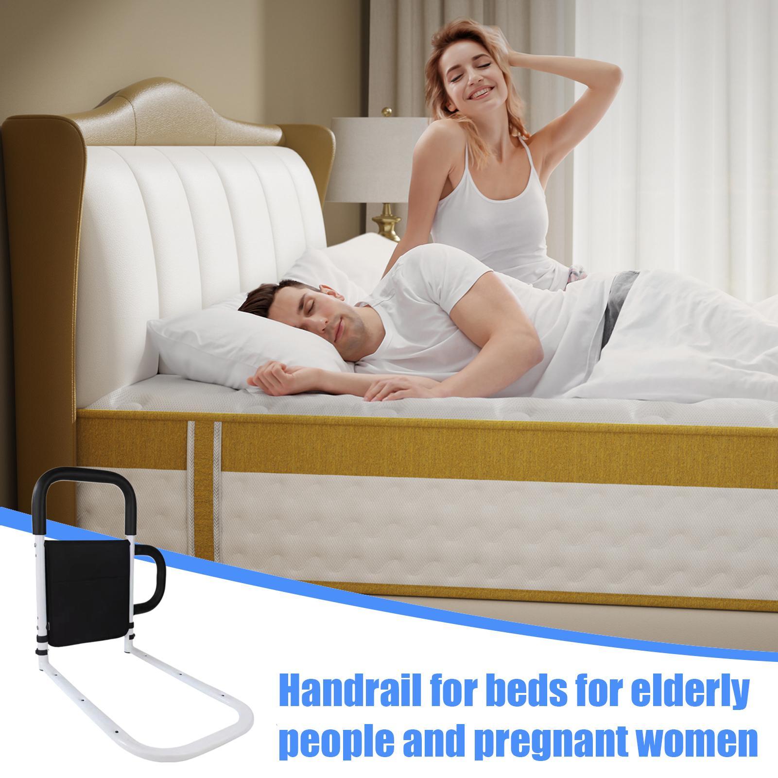 

Bedside Rails For Seniors Non-Slip Grab Assist Bar Bed Guard Rails With Storage Pocket For Adults Elderly Home Hospital Patient China Mainland