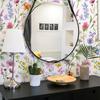 Blumentapete Selbstklebend Blatt Libelle Schmetterling Tapetenrolle Abnehmbar Wasserdicht Kontaktpapier für Schlafzimmerwand