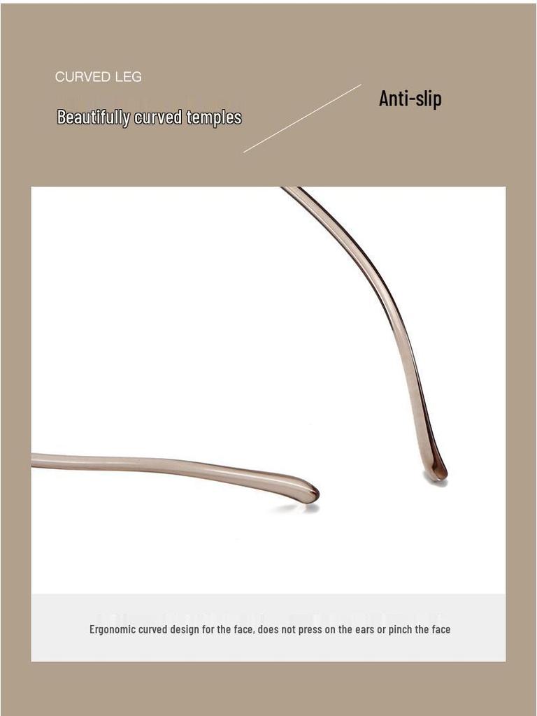 2024 Women's Trendy Cat-Eye Gradient TR90 Eyeglass Frame