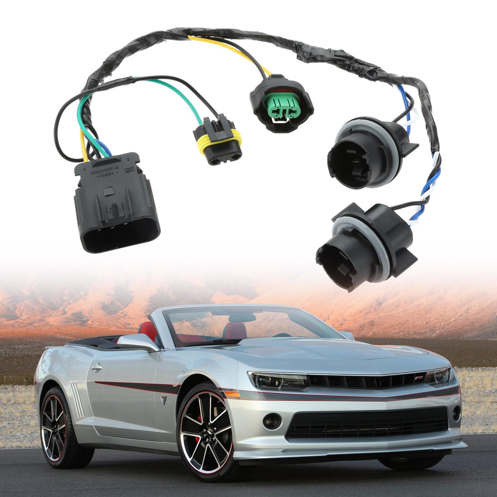 

Compatible For 1500 2500 3500 15841609 Car Headlight Turn Signal Front Light Wiring Harness Plug Cable 645-745 25962806