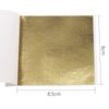 100 Stück/10 Farben Kunsthandwerk Imitation Gold Silber Kupferfolie - Vergoldung Metallblatt Blätter Bögen DIY Handwerk Dekor Designpapier