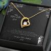 To My Future Wife Forever Love Necklace, Engagement Gift for Future Wife Gift