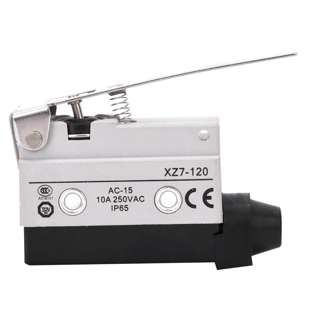 

XZ7120 SPDT Micro Limit Switch Hinge Lever Type 10A 250VAC IP65 Protection