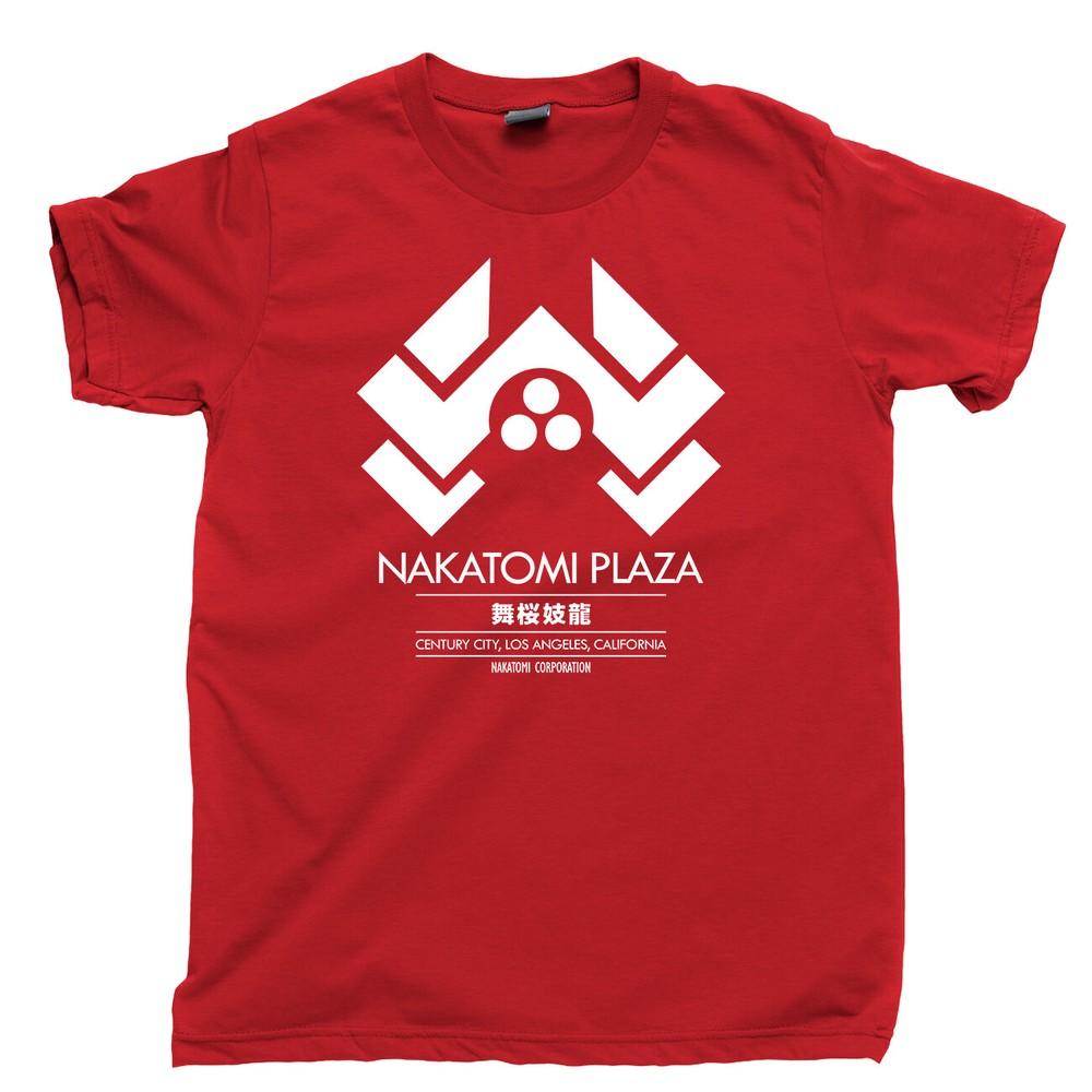 

Die Hard T Shirt Nakatomi Plaza Alan Rickman Bruce Willis Movies Blu Ray DVD Tee 4XL