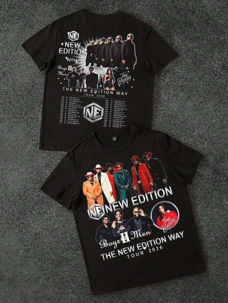 The New Edition Way Tour 2026 TShirt Unisex T-Shirt XXXXL