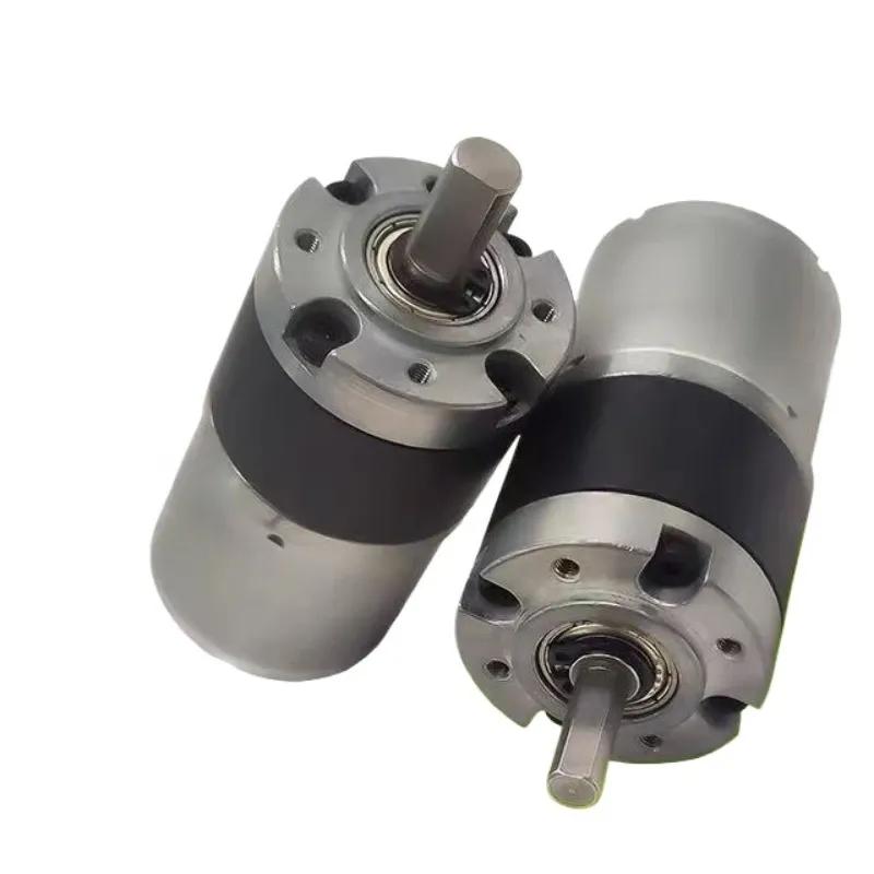 36GP-3530DC Planetary Gear Motor36MM 12v 24v Shaft Diameter 6mm/8mm  Max Torque 50kg Adjustable Speed Can CW CCW Electric Motor