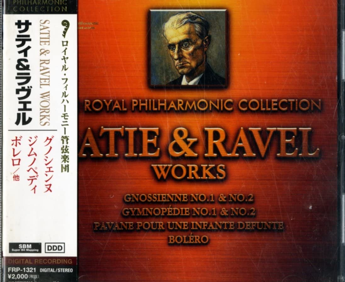 

CD ROYAL PHILHARMONIC - Satie & Ravel Works FRP1231 Japan Classical Used