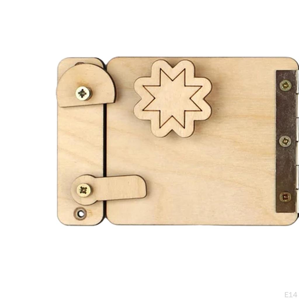 Busy Board Accessories Wooden Sensory Toys Teaching Aids Basic Skill Early Education