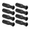 2 Pcs Rod Plastic Foosball Soccer Table Football Handle Grip Game Indoor Replacement
