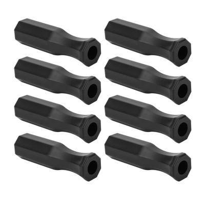 2 Pcs Rod Plastic Foosball Soccer Table Football Handle Grip Game Indoor Replacement