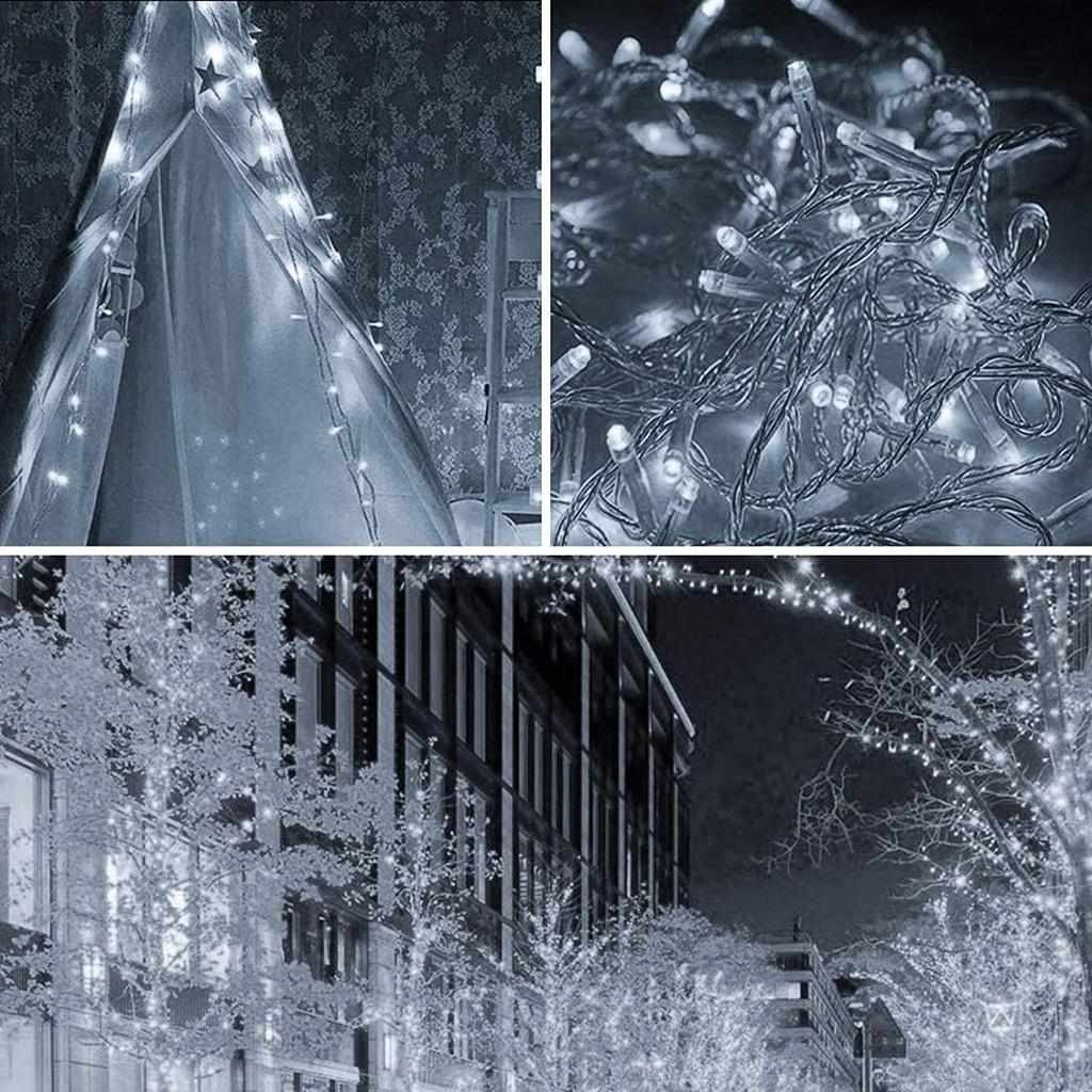 20 Meter Led Serial String Lights – AC Plug Waterproof Copper Wire White Fairy Light for Home Decoration,Christmas,Garden,Patio