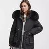 2026 Winter Damesjas Bontkraag Verdikt Warm Casual Katoenen Jas Vrouwelijke 2 Zakken Trekkoord Taille Afsluiting Parka Jas