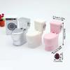 Bathroom Furniture Simulated Flushing Toilet Scene Prop Miniature Toilet Toys  Kids Toy