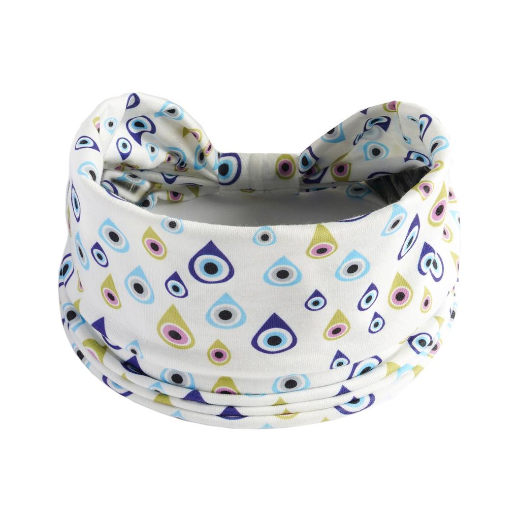Halloween Christmas Headband Wide Yoga Sports Headband Pumpkin Skull Ghost Holiday Headband Female