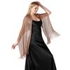 Sun Protection Hollow Out Shawl Solid Color Thread Dresses Multifunction Hollow Out Scarf  Girl