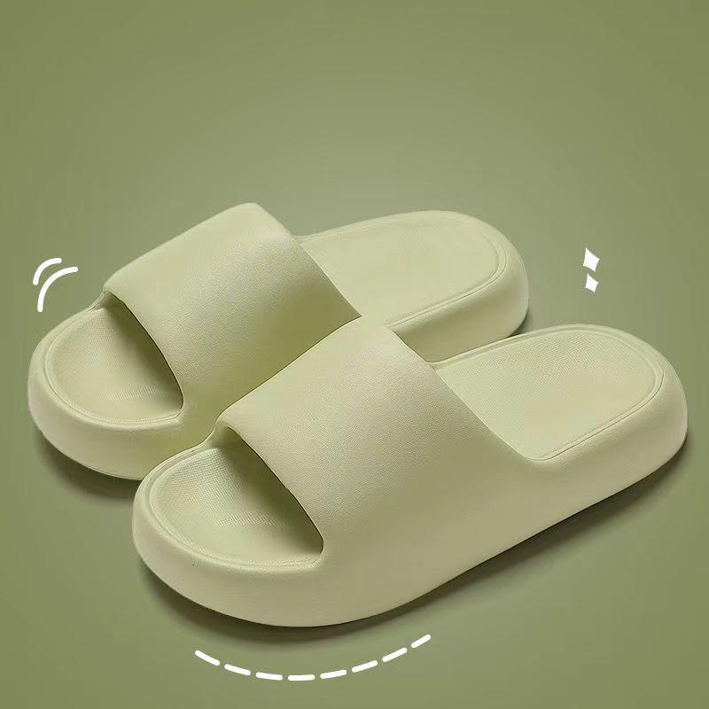Eva Non-Slip Thick Bottom Slippers: Summer Indoor/Outdoor Options for Men & Women, Odor-Free Comfort