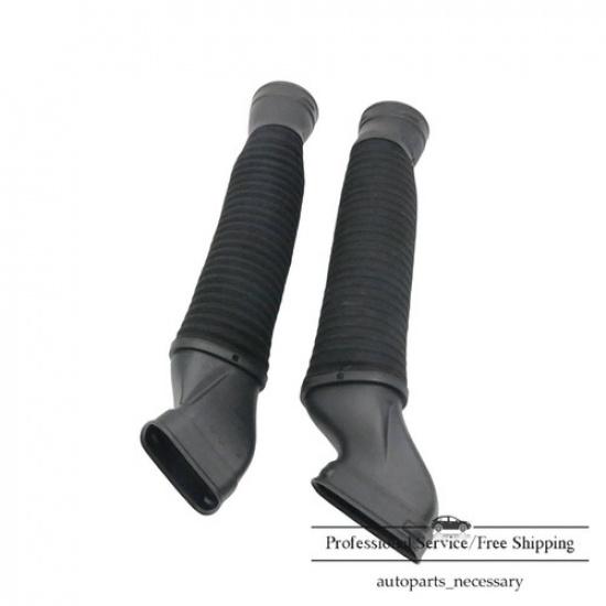 2X Air Inlet Duct Hose Fits 07-11 Mercedes Benz S Class S550 CL550 V8 5.5L W221