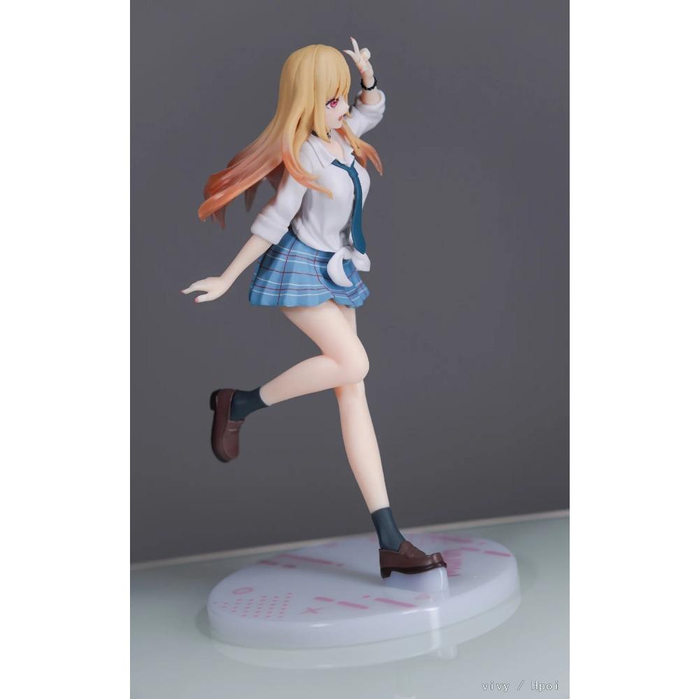 18CM Anime My Dress Up Darling Kitagawa Marin Figur Schuluniform Verkleidung Stehendes Modell Spielzeug Geschenk Actionfigur Für Kinder PVC
