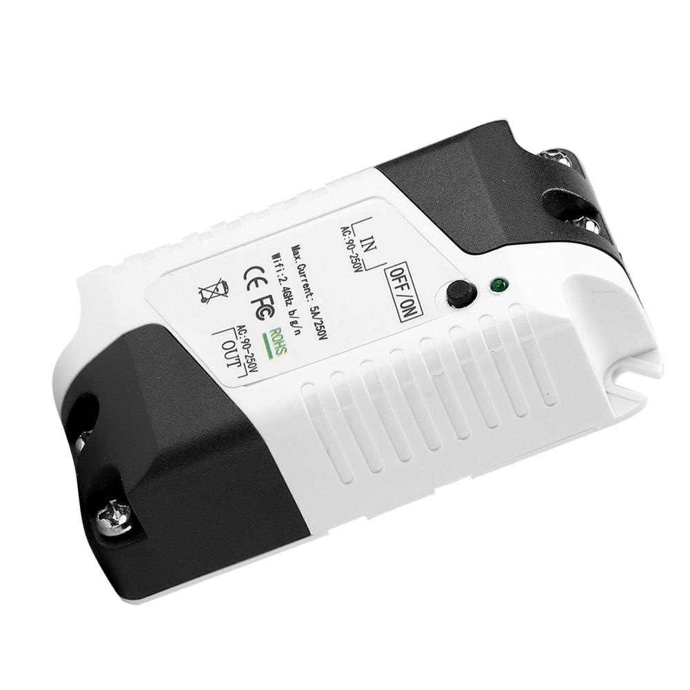 90 250V WiFi Smart Home Breaker Switch Module Voice APP Remote Control for Google Home Alexa