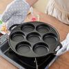 Non-Stick Fried Eggs Pot Efficient Kitchen Frying Pan Cookware 7 Hole Omelette Pan  Commercial