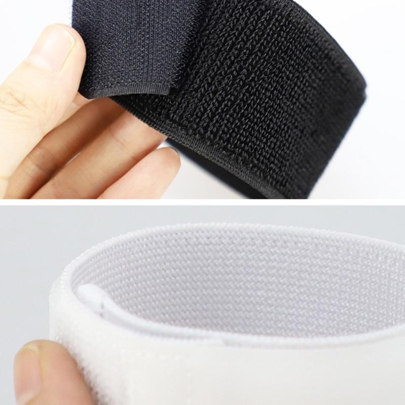 Antislip Sports Football Legging Shin Fixed Strap, Football Ankle Guard for Running & Cycling, Soccer Shin Guard Strap