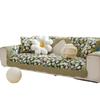 Pastoral Sofa Cushion, Universal Fabric For All Seasons, Non-Slip Leather Sofa Cushion, Small Fresh Sofa Cover, Cloth Towel