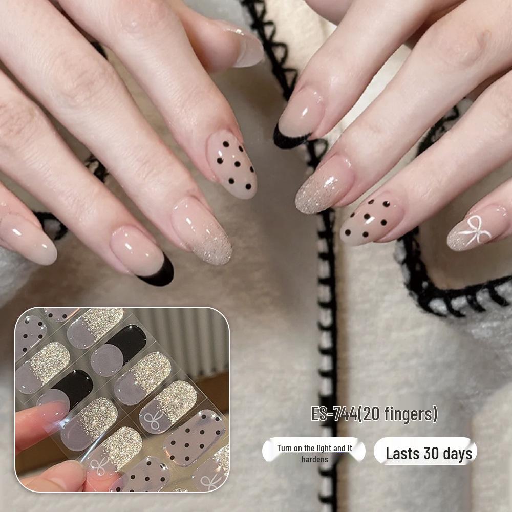 

Semi-Cured Gel UV Nail Stickers - 20 Finger Set