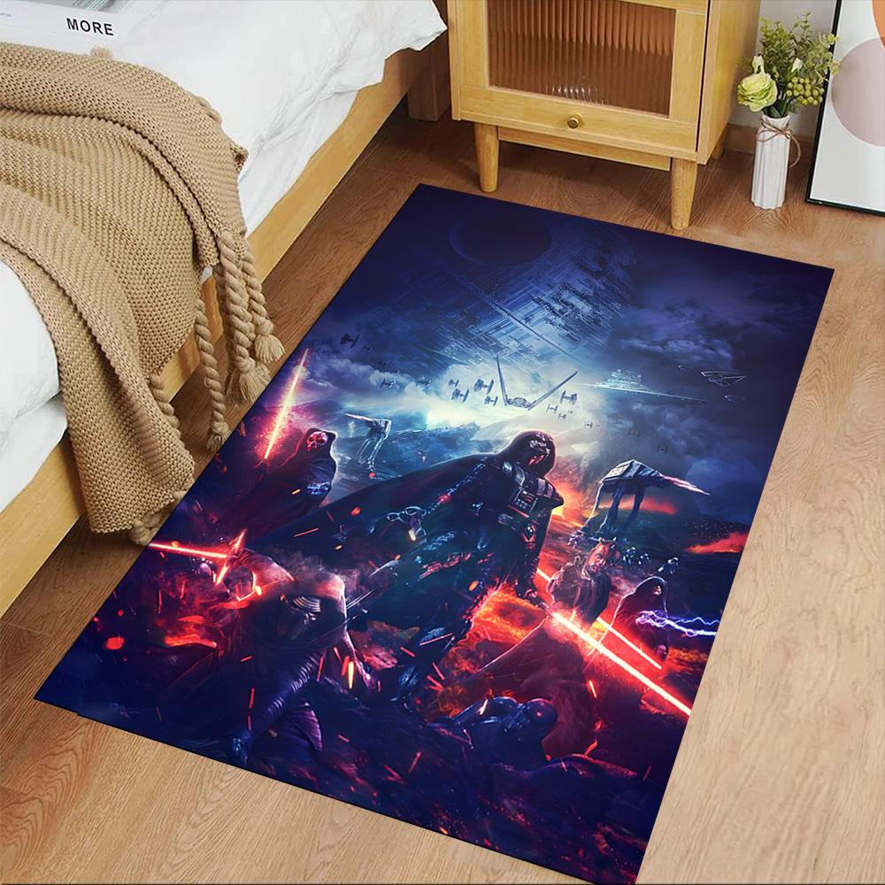 Star Wars Carpet Suitable for Dormitory Playrooms Decorate Room Balcony Anti-slip Rug Decorate Offices Perfect Gift for Friends Family