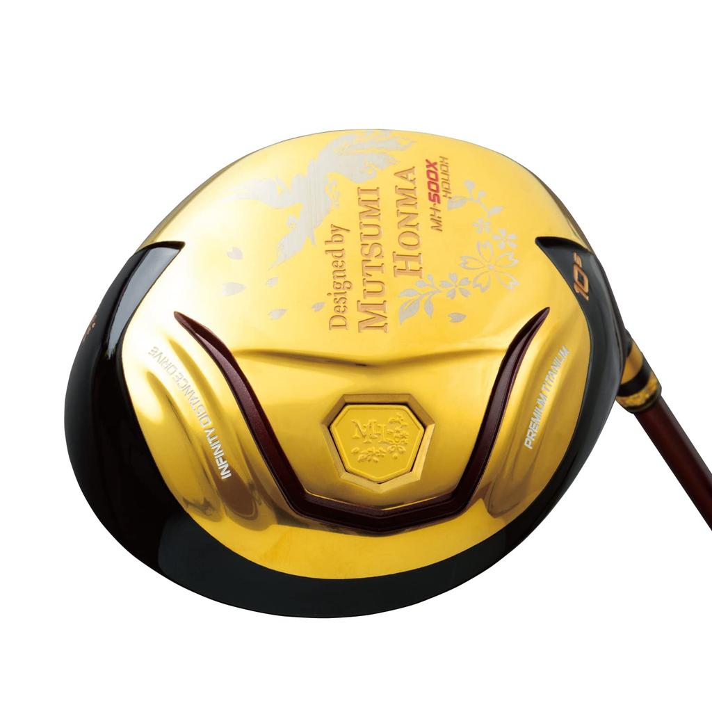 Mutsumi Honma MH-500X ドライバー 10.5° ゴールドSR 【公式通販】