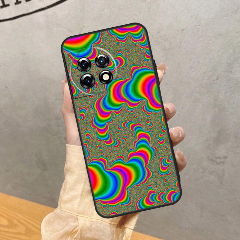 Vintage Ornament Case For OnePlus 15 15R 13R 13 13T 12 12R 11 10 9 Pro 10T Nord 5 CE 4 2 3 Lite N20 N30 Cover