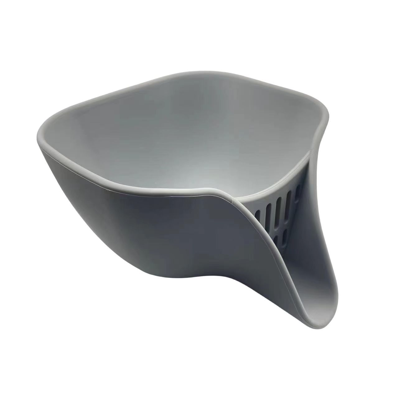 

Корзина для сушки из пищевого силикона. Корзина для сушки на кухне. Корзина для сушки пищевых продуктов, устойчивая к высоким температурам и легко моющаяся. темно-серого