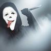 Halloween temná maska ​​na hraní rolí, vhodná hororová latexová maska ​​Vtipná maska