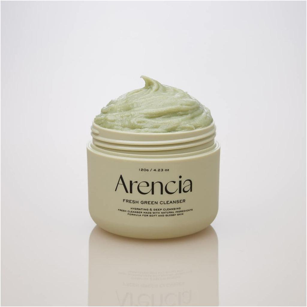 arencia Fresh Green Rice Mochi Cleanser 2-in-1 Cleansing Pack & Foam Cleanser Pore Care 120g