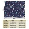 Galaxy Space Planet Flannel Fleece Throw Blanket for Couch Soft Fluffy Sofa Bed Blanket Warm and Lightweight Throws 80x60 Inch