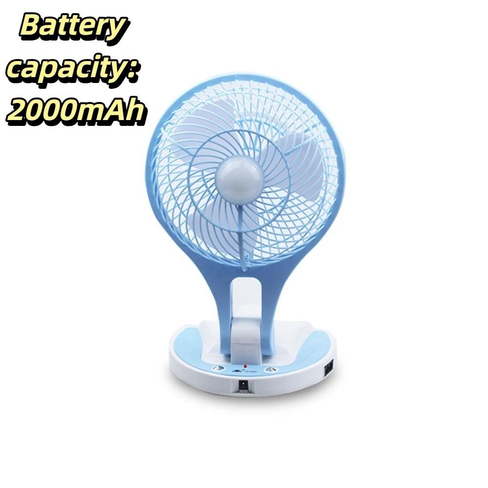 Lightweight Foldable Mini Fan Quiet Operation Portable Desk Fan Personal Cooler  Outdoor Use