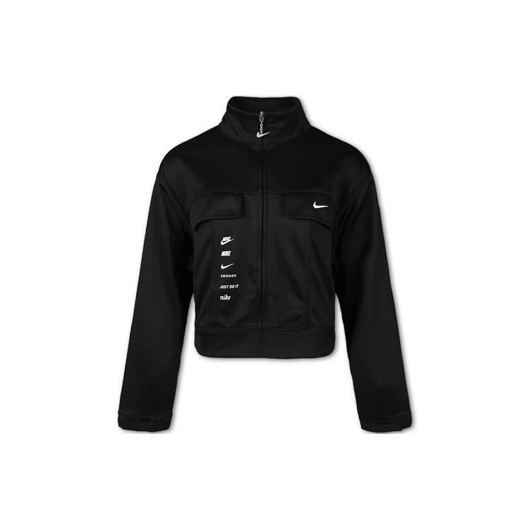 (WMNS) Nike Sportswear Swoosh Cargo Jacket Black Women s CU5679-010 L