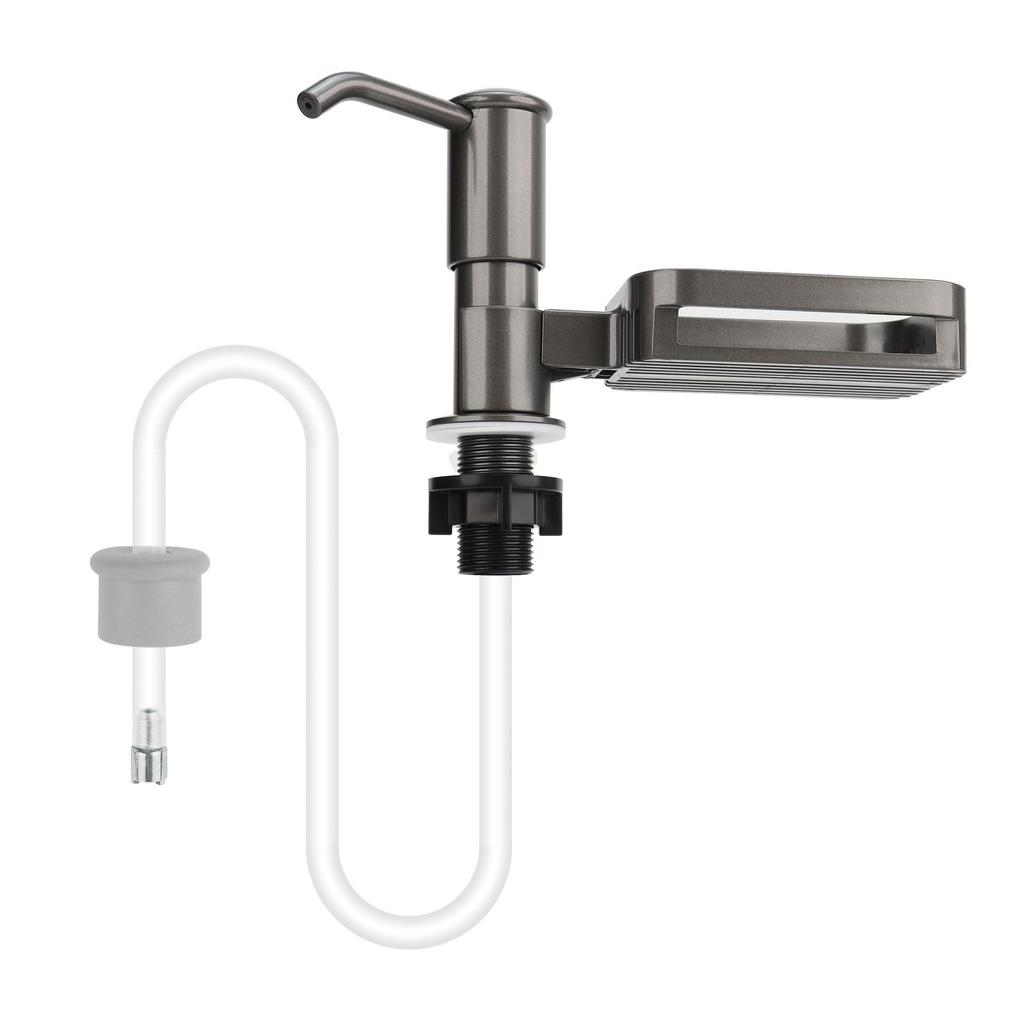 Aquarium Soap Dispenser Extension - Kitchen Sink Press Pump for Dish Detergent