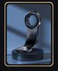 Universal Foldable Magnetic Car Phone Holder: Adjustable, Rotating, and Curved Design for Dashboard.