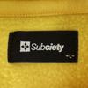 Subciety Long sleeve Sweatshirts L yellow Brushed back of pullover Men's Used