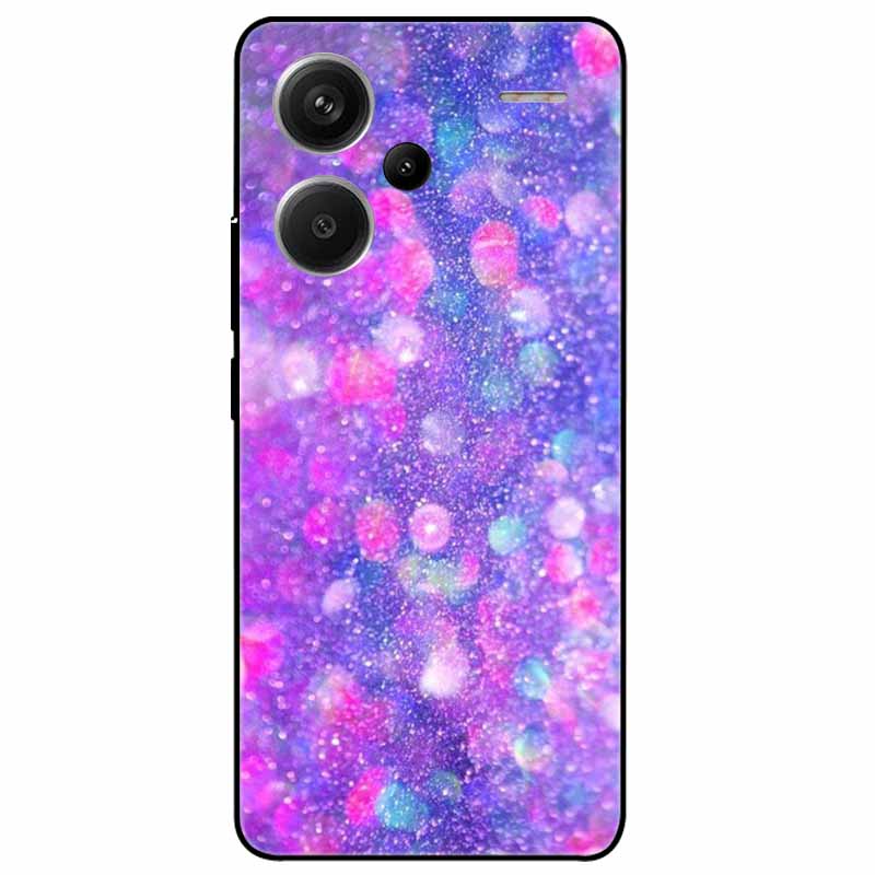 For Redmi Note 13 Pro Plus 5G Pro+ Case Soft Black Painted Cats TPU Funda For Xiaomi Redmi Note 13 Pro 5G Note13 Silicone Cover