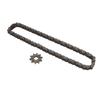 428 10T Sprocket 17mm Steel 428 60 Links Chain for 50cc?250cc ATV Off Road Kart Motorcycle