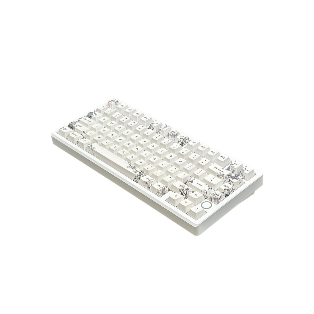 EverGlide Su75 Weiß Rapid Trigger Tastatur/Polling-Rate 8000 Hz