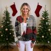 Women'S  Sweater Cute Fun Printing Sweater Fall And Winter Long Sleeve Knitted Sweater