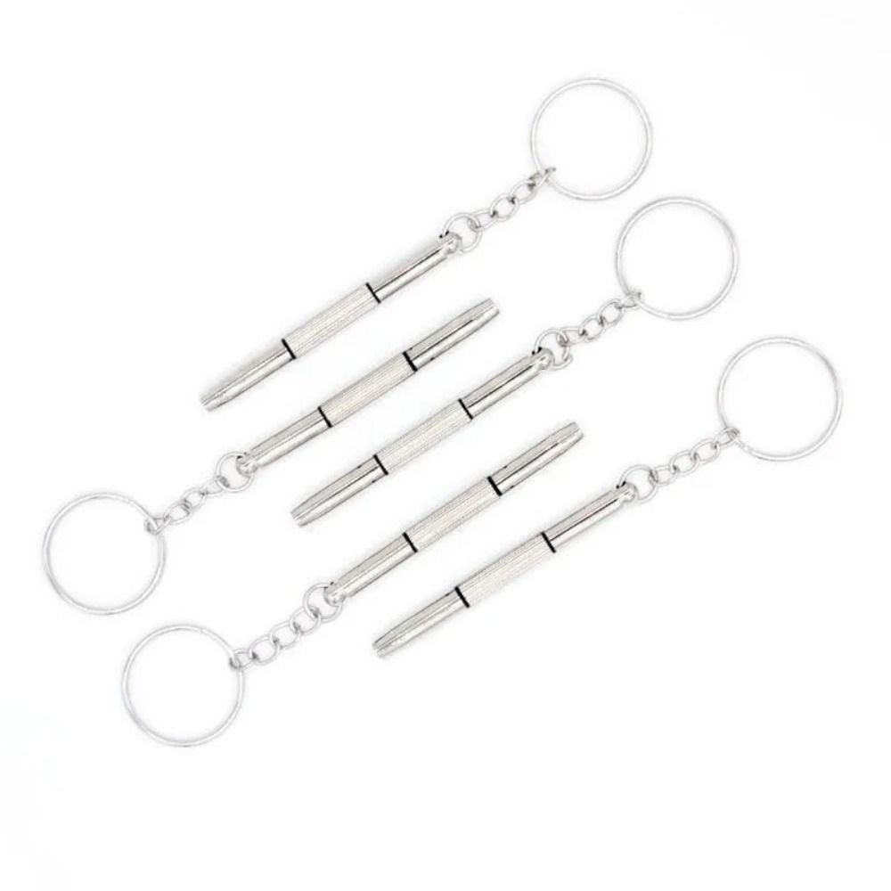 Precision Mini  Tools Small Screwdriver Multi-functional Screwdriver With Keychain Manual Tools